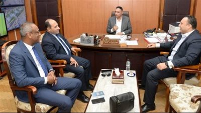 التنمية الصناعية تبحث توصيل المرافق لـ108 فدادين في جمصة