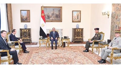 السيسي يستقبل وزير القوات المسلحة الفرنسي لتهدئة الأوضاع في غزة