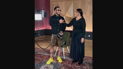 وصلة غزل بين أحلام ومحمد رمضان.. إيه السبب؟ (فيديو)