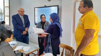 تعليم القاهرة تتابع التدريب العملى بمدرسة الظاهر القديمة الثانوية بإدارة الوايلى التعليمية