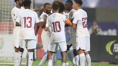 فوز قطر والعراق فى الوقت القاتل وسقوط فلسطين ولبنان 