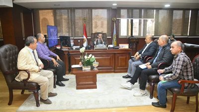 تفاصيل اجتماع محافظ الغربية مع جهاز مشروعات الخدمة الوطنية