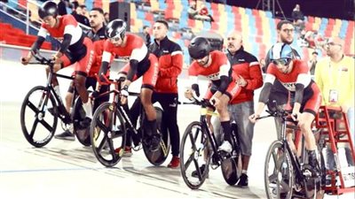 120 لاعبا يشاركون في البطولة العربية لدراجات المضمار بالقاهرة