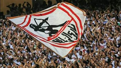 جماهير الزمالك تحيي اللاعبين بعد ادائهم أمام الأهلي 