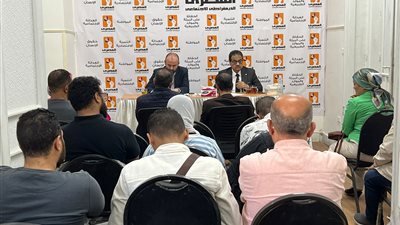 تفاصيل لقاء فريد زهران بأعضاء حملته الانتخابية بعض المتطوعين الجدد المنضمين إليها