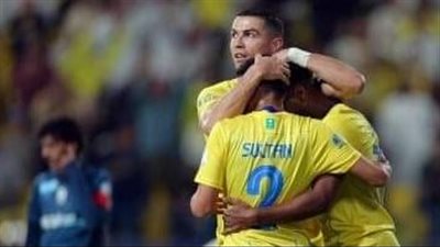 رونالدو يسجل هدف خيالي فى فوز النصر على الأخدود 