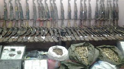 ضبط ترسانة سلاح ناري قبل ترويجها على يد عصابة خطيرة في البحيرة