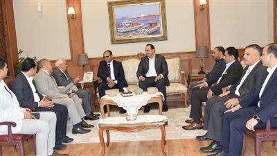 محافظ بورسعيد يستقبل وزير الصحة الليبي.. والأخير: المنظومة الصحية المصرية متطورة