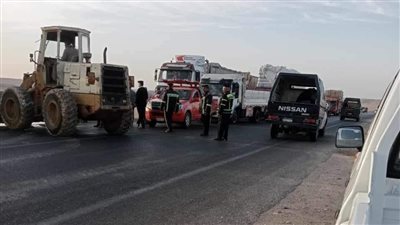 محافظ المنيا يوجه بصرف إعانات العاجلة لضحايا ومصابي حادث الصحراوي الشرقي