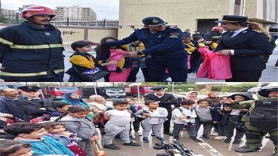 الداخلية تشارك الأطفال الاحتفال باليوم العالمي لحقوق الطفل