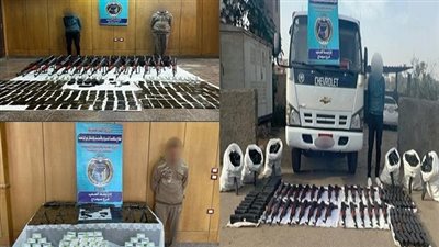 مكافحة المخدرات تضبط أخطر تجار الكيف والأسلحة والذخائر بسوهاج 
