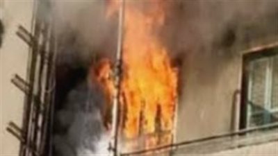  الحماية المدنية تتمكن من السيطرة على حريق شقة سكنية فى منطقة حلوان