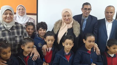 تعليم القاهرة تتابع تدريب اللغة الإنجليزية بـ الإشارة في مدرسة للصم والبكم