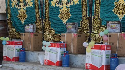 مبادرة «الناس لبعضهم»: توزيع 25 جهاز عروس فى أسوان