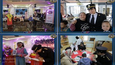 الداخلية تشارك المواطنين ذوى الهمم الاحتفال بيومهم العالمي