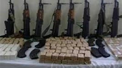 أسلحة ومخدرات.. ضبط شخصين بحوزتهما 50 كيلو حشيش بالعاشر من رمضان