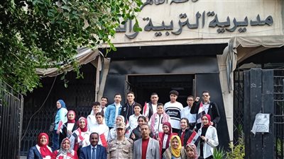 تفاصيل زيارة طلبة تعليم القاهرة لمدينة المعرفة (صور)