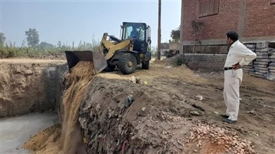 حملة مكبرة لإزالة التعديات على الأراضي الزراعية بالمنيا 