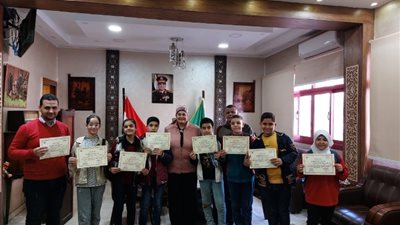 مدير تعليم القليوبية تهنئ الفائزين في مسابقة أوائل الطلبة للمرحلة الابتدائية
