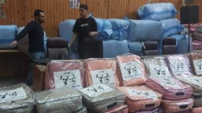 ضمن مبادرة «دفيهم من برد الشتاء».. توزيع 600 بطانية فى الدقهلية 