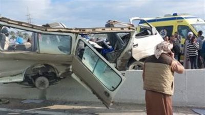 28 مصابًا فى حوادث طرق بمحافظتي الجيزة والفيوم