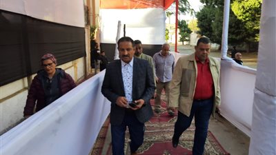 آخر تطورات استعدادات مدارس الجيزة لانتخابات الرئاسة (صور)