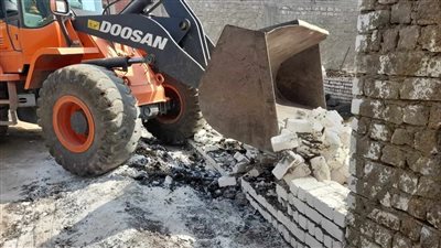 بالأماكن.. إزالة 66 حالة تعد خلال حملات موسعة في 6 مراكز بالمنيا