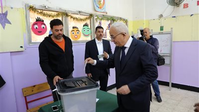 وزير التعليم يدلى بصوته فى الانتخابات الرئاسية 2024 بالقاهرة الجديدة