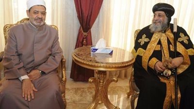 «معا من أجل مصر» يجمع البابا تواضروس بشيخ الأزهر