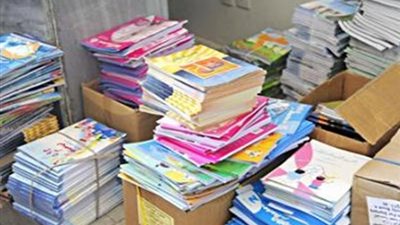 القبض علي أمين مخزن يسرق الكتب الدراسية