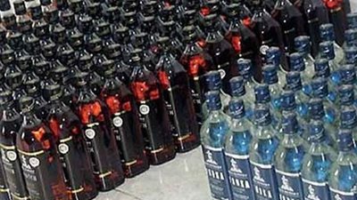 ضبط خمور مهربة بـ«مليون جنيه» قبل بيعهم في رأس السنة