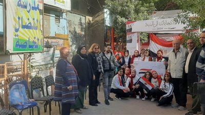 مدير تعليم الجيزة: إقبال منقطع النظير ثانى أيام الانتخابات (صور)