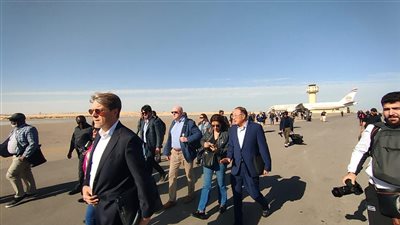 وفد من أعضاء مجلس الأمن يزور العريش ورفح لدعم جهود الإغاثة لـ قطاع غزة.. صور
