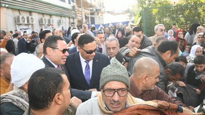 فى اليوم الثانى.. محافظ الدقهلية يتفقد مقار اللجان انتخابات الرئاسة 