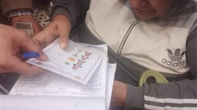 في لافتة إنسانية.. قاض يساعد ذوي الهمم للتصويت خارج اللجنه الانتخابية بكفر الزيات