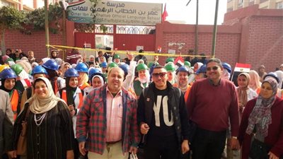 إقبال كثيف من المواطنين على التصويت بالانتخابات الرئاسية بلجان الغريية