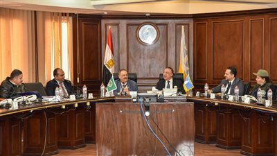 محافظ الاسكندرية يستقبل رئيس بعثة جامعة الدول العربية