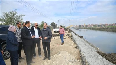 محافظ الغربية يتابع مشروعات الرصف والتطوير بالمحلة الكبرى 