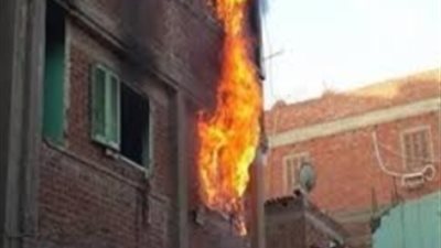السيطرة على حريق داخل شقة سكنية بالعمرانية