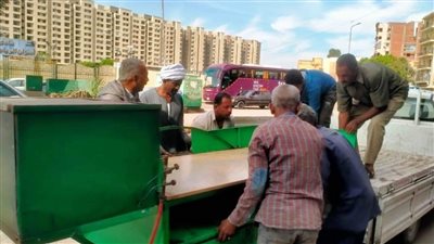 حملة مكبرة لـ(كنس الزبالة) وتجميل شوارع أسوان.. هذه النتيجة 