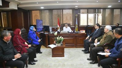 اجتماع هام لمحافظ الغربية بخصوص تعظيم موارد المحافظة والاستفادة من الأصول المملوكة للدولة