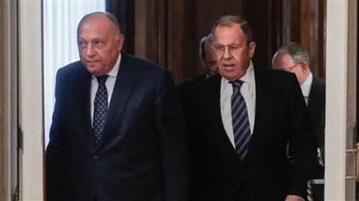 تفاصيل لقاء سامح شكري ونظيره الروسي بشأن غزة