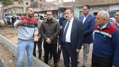 جولة ميدانية موسعة لـ «محافظ المنوفية» ببركة السبع.. اعرف التفاصيل