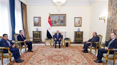 السيسي ووزير الخارجية البريطاني يشددان على رفض تهجير الفلسطينيين من أراضيهم