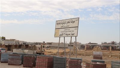 رئيس جهاز ٦ أكتوبر: مرمات أسفلتية وأرصفة للطرق بالحي السادس تنفيذ دلتا انتربيلد 