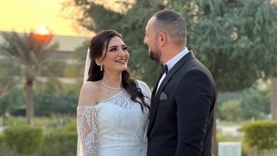 الصورة الأولى من حفل زفاف ابنة محمد ثروت 