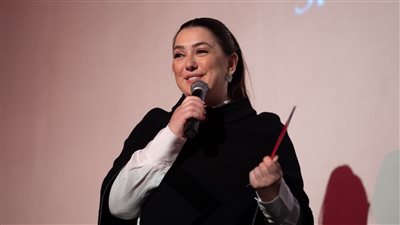 كندة علوش عضوا بلجنة تحكيم مسابقة الفيلم الروائي القصير الدولي (صور)