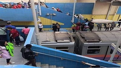 شاب ينهي حياته قفزًا أمام قطار الخط الثاني لمترو الأنفاق