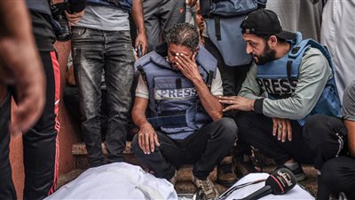  ارتفاع عدد الشهداء الصحفيين نتيجة العدوان المستمرعلى غزة إلى 99