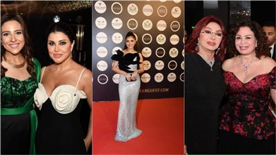 إلهام شاهين ونبيلة عبيد.. نجوم الفن في حفل توزيع جوائز 